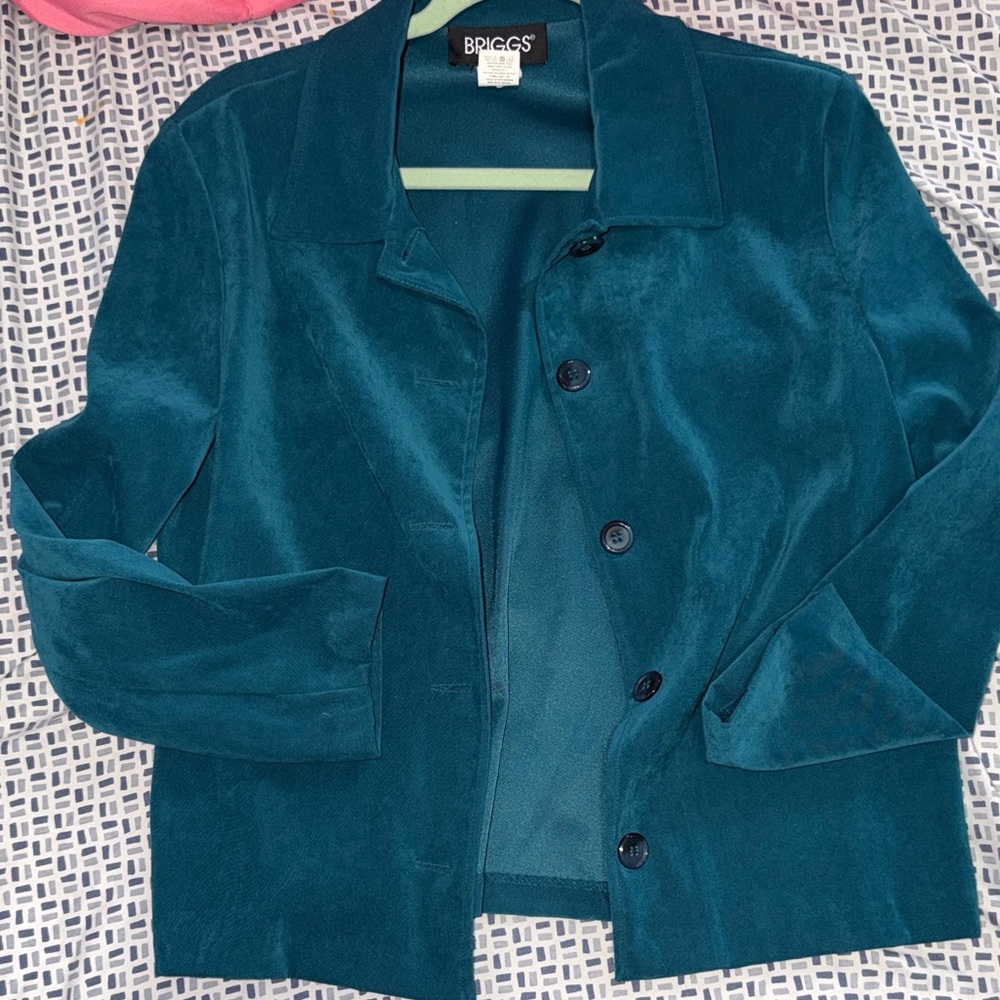 Briggs New York Teal Jacket
